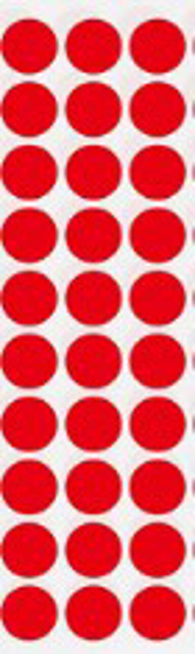 Dot Stickers – 2560 Pack, 1/2" (13mm) Round Adhesive Labels for Classroom Rewards, Color Coding & Crafts